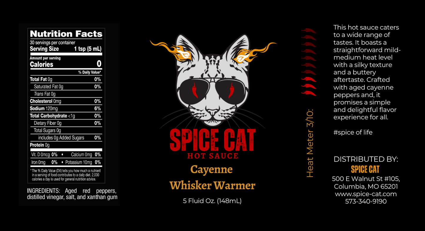 Cayenne Whisker Warmer